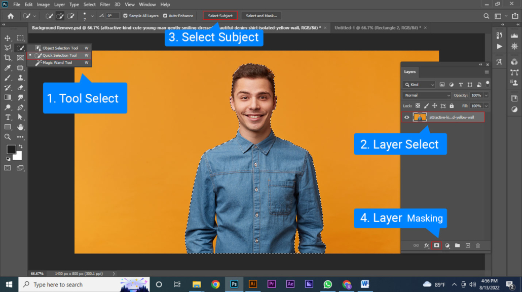 Quick Selection tool 01